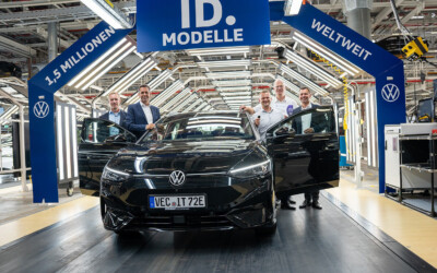 Une étape importante dans la transformation de l’entreprise : Volkswagen livre le 1,5 millionième modèle ID. entièrement électrique.